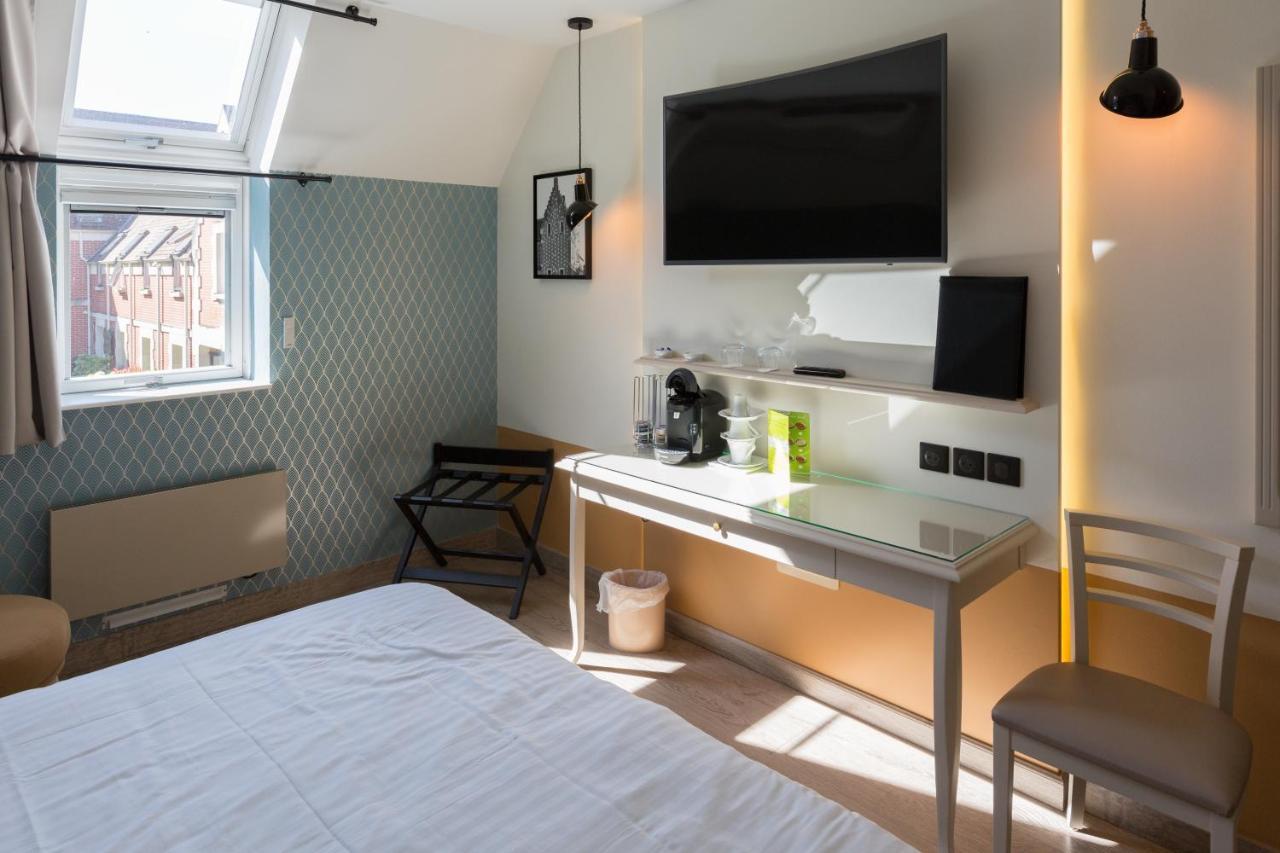 Cit'Hotel - Hotel Le Cedre Noyon Bagian luar foto